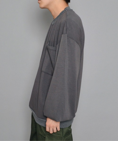 【セール】【MODISH GAZE】ルーズシルエット スウェットシャツ（スウェット）｜MODISH GAZE（モディシュガゼ）