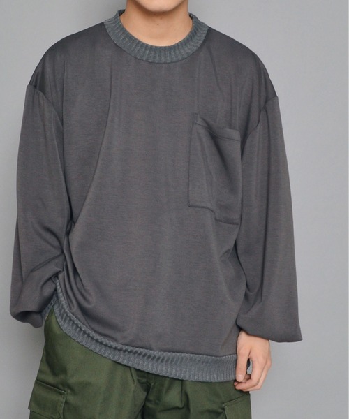 【セール】【MODISH GAZE】ルーズシルエット スウェットシャツ（スウェット）｜MODISH GAZE（モディシュガゼ）