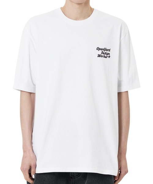 OY(オーワイ)の「『OY/オーワイ』 GLOSS STITCH TEE/グロスステッチ半袖Tシャツ(Tシャツ/カットソー・レディース・ブラック/ホワイト・XL/M)」の18枚目の写真