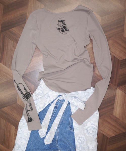 long sleeve tattoo tops / タトゥートップス（Tシャツ