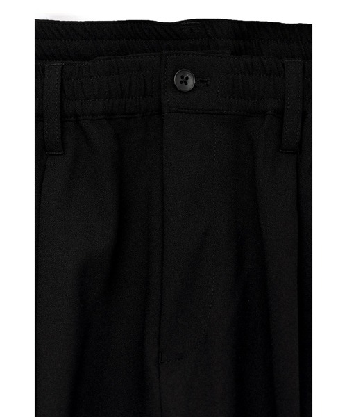 HIGH STREET（ハイストリート）の「HIGH STREET∴TRABEST ２WAYアムンゼン2タックイージーパンツ（その他パンツ・メンズ・ブラック・S/M/L/LL）」の3枚目の写真