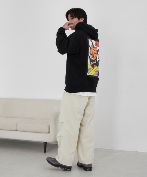 coen（コーエン）の「【C.Mt】WIDE PANTS（その他パンツ・メンズ・オフホワイト/ブラック/ダークグレー・M/L）」の8枚目の写真