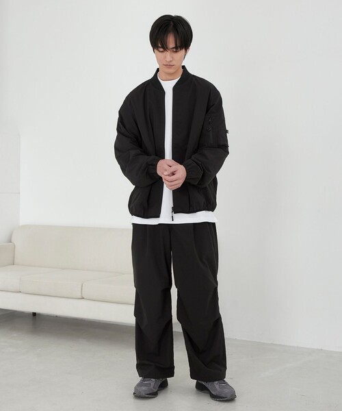 coen（コーエン）の「【C.Mt】WIDE PANTS（その他パンツ・メンズ・オフホワイト/ブラック/ダークグレー・M/L）」の14枚目の写真