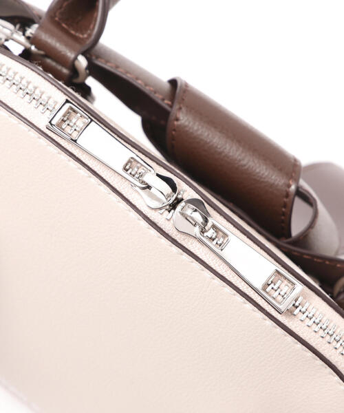 NATURAL BEAUTY BASIC(ナチュラルビューティーベーシック)の「◇【美人百花掲載】ボウリボンミニボストンバッグ(ボストンバッグ・レディース・グレー系その他/ブラック/ベージュ系その他/ホワイト系その他・フリ-)」の8枚目の写真