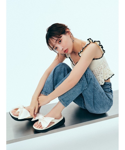 FRAY I.D｜TAW&TOE】Zerovity Plumpy（サンダル）｜FRAY I.D