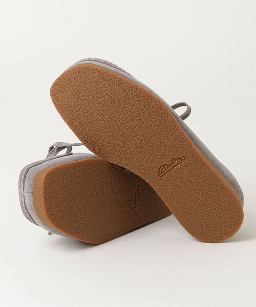 Clarks（クラークス）の「WallabeeEVOSh / ワラビーエヴォシューズ（ダークグレースエード）（モカシン/デッキシューズ・レディース・ダークグレー・UK3/UK3.5/UK4/UK4.5/UK5/UK5.5/UK6）」の6枚目の写真