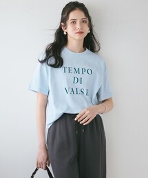 【SLOW/一部店舗限定】MVSコットン ロゴTシャツ