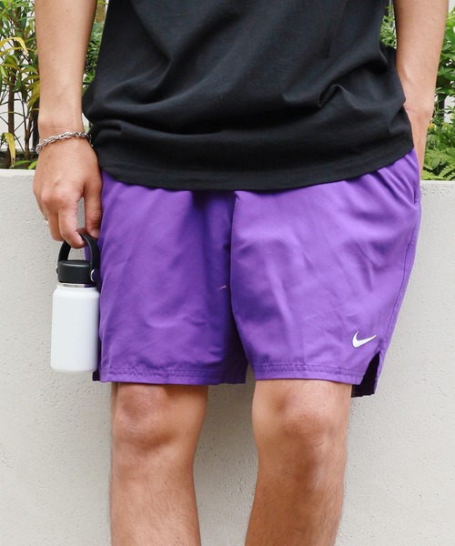 NIKE(ナイキ)の「NIKE/ナイキ ヒーロースタイル7ボレーショーツ ショートパンツ 水陸両用 水着 海パン 2026年 夏 夏服(その他パンツ・メンズ・ダークグリーン/グレー/ゴールド/ネイビー/ベージュ/ブラック/ライトブルー/パープル/ピンク/レッド/グリーン/バイオレット・XL/L/M/S/XXL)」の8枚目の写真
