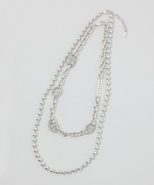 JEANASIS（ジーナシス）の「2レンロングチェーンネックレス/284417（ネックレス・レディース・シルバー/ゴールド・FREE）」の13枚目の写真