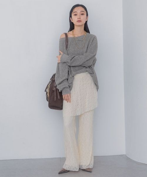 JEANASIS（ジーナシス）の「2レンロングチェーンネックレス/284417（ネックレス・レディース・シルバー/ゴールド・FREE）」の3枚目の写真