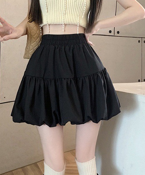 NANEA（ナネア）の「バルーンミニスカート（スカート・レディース・ホワイト/ブラック/ブラウン・SMALL/MEDIUM/LARGE）」の20枚目の写真