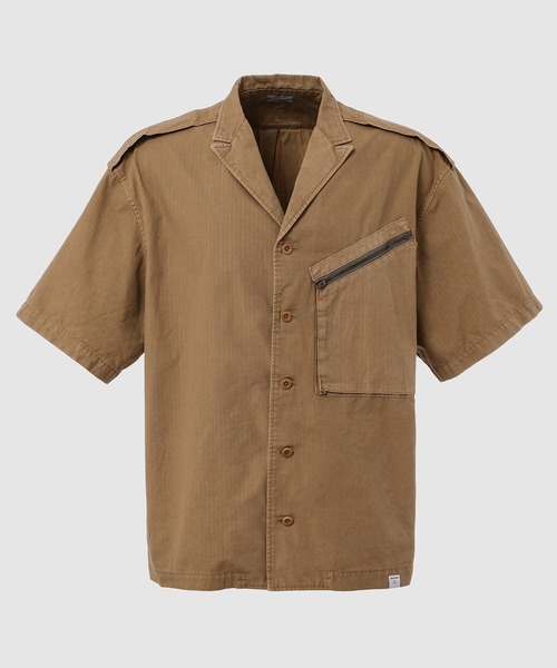 kolor BEACON(カラービーコン)の「25SBM- B01132(シャツ/ブラウス・メンズ・チャコールグレー/ベージュ/セージグリーン・2)」の1枚目の写真