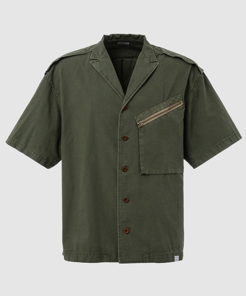 kolor BEACON(カラービーコン)の「25SBM- B01132(シャツ/ブラウス・メンズ・チャコールグレー/ベージュ/セージグリーン・2)」の3枚目の写真