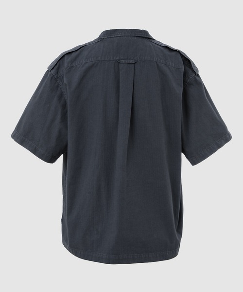 kolor BEACON(カラービーコン)の「25SBM- B01132(シャツ/ブラウス・メンズ・チャコールグレー/ベージュ/セージグリーン・2)」の4枚目の写真