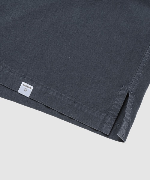 kolor BEACON(カラービーコン)の「25SBM- B01132(シャツ/ブラウス・メンズ・チャコールグレー/ベージュ/セージグリーン・2)」の6枚目の写真