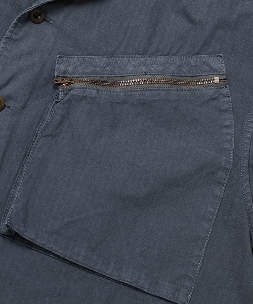 kolor BEACON(カラービーコン)の「25SBM- B01132(シャツ/ブラウス・メンズ・チャコールグレー/ベージュ/セージグリーン・2)」の7枚目の写真