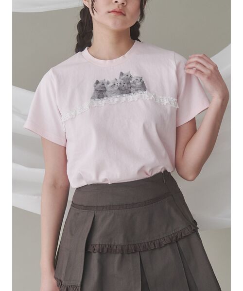 【新品・未使用】 merry jenny / fluffy frill tops メリージェニー merry jenny fluffy frill tops （ブラック
