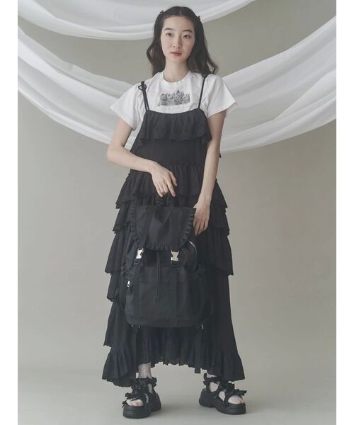 merry jenny（メリージェニー）の「cat frill tee（Tシャツ/カットソー・レディース・ライトブルー/オフホワイト/ピンク・FREE）」の17枚目の写真