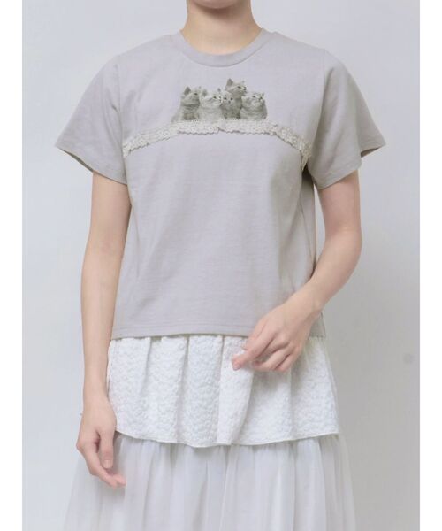 完売未使用 merry jenny fluffy frill tops merry jenny（メリージェニー）の「fluffy frill tops（Tシャツ