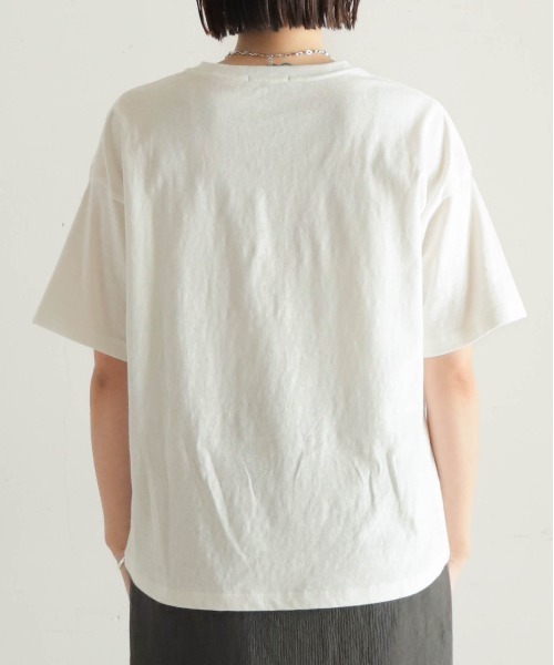 NOMBRE IMPAIR(ノンブルアンペール)の「FACE Five PT 半袖TEE(Tシャツ/カットソー・レディース・グリーン/ブラウン・FREE)」の5枚目の写真