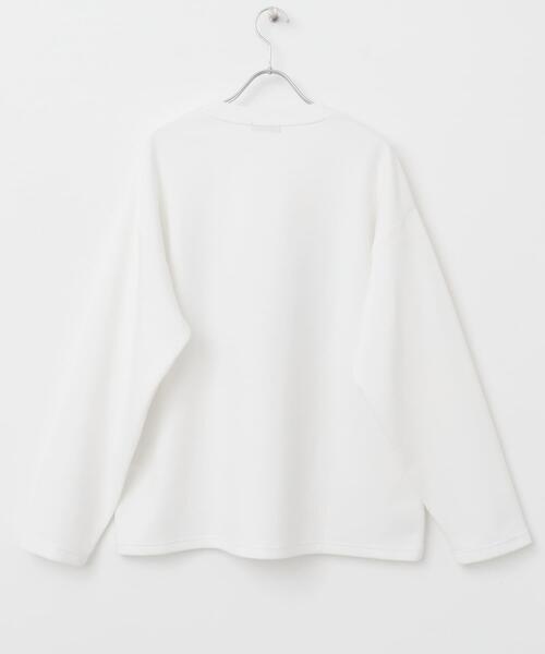 ITEMS URBANRESEARCH（アイテムズ アーバンリサーチ）の「Art Graphic ポンチカットソー Wind（Tシャツ/カットソー・メンズ・ブラック/ホワイト・MEDIUM/LARGE）」の7枚目の写真