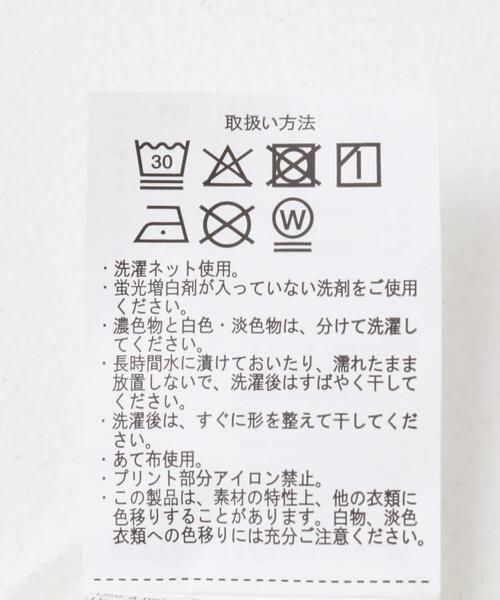 ITEMS URBANRESEARCH（アイテムズ アーバンリサーチ）の「Art Graphic ポンチカットソー Wind（Tシャツ/カットソー・メンズ・ブラック/ホワイト・MEDIUM/LARGE）」の9枚目の写真