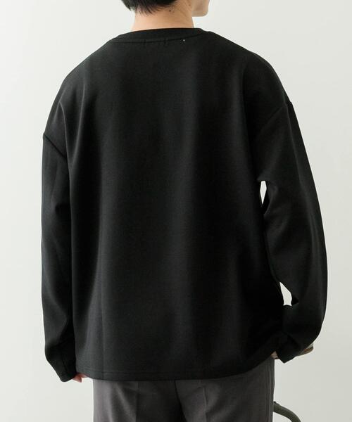 ITEMS URBANRESEARCH（アイテムズ アーバンリサーチ）の「Art Graphic ポンチカットソー Wind（Tシャツ/カットソー・メンズ・ブラック/ホワイト・MEDIUM/LARGE）」の13枚目の写真