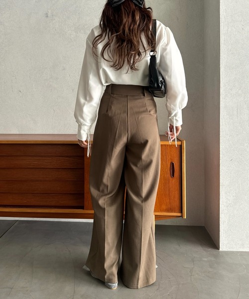 efill（エフィル）の「タッセル ボタン レディース シャツ（シャツ/ブラウス・レディース・ホワイト・FREE）」の20枚目の写真