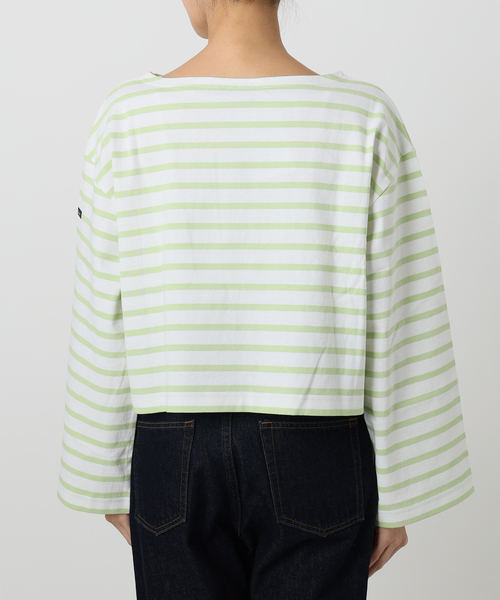 le minor 別注ルミノア　ショートボーダープルオーバー セール】Le minor/ルミノア SLOBE別注 ショートボーダープル