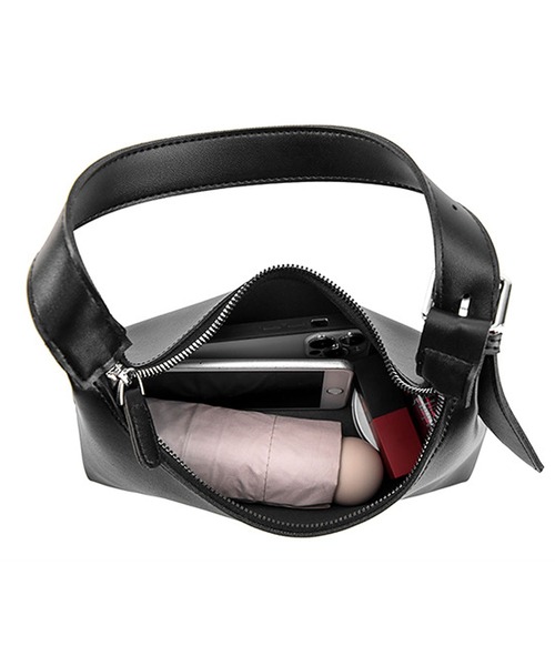 florist(フローリスト)の「レザータッチワンハンドルホーボーバッグ/ハンドバッグ(ハンドバッグ・レディース・ピンク/スカイブルー/ブラック/ライトグリーン/ホワイト・FREE)」の8枚目の写真