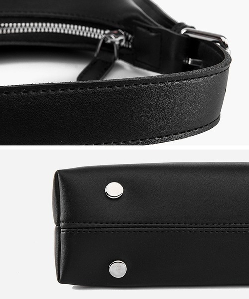 florist(フローリスト)の「レザータッチワンハンドルホーボーバッグ/ハンドバッグ(ハンドバッグ・レディース・ピンク/スカイブルー/ブラック/ライトグリーン/ホワイト・FREE)」の9枚目の写真