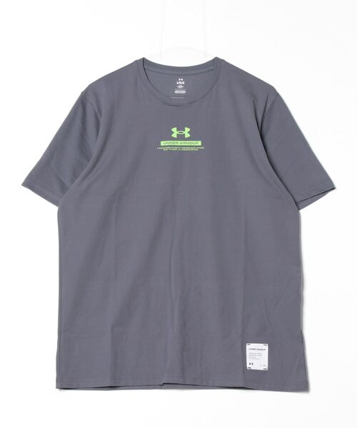 UNDER ARMOUR（アンダーアーマー）の「【別注】アンダーアーマー  UAモチベート グラフィック ショートスリーブ Tシャツ 限定コラボ（Tシャツ/カットソー・メンズ・ブルー/グリーン/ダークグレー・S/M/L/3L/LL）」の8枚目の写真