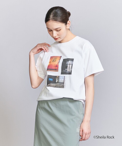 BEAUTY&YOUTH UNITED ARROWS（ビューティーアンドユースユナイテッドアローズ）の「【別注】＜Sheila Rock＞フォトプリント Tシャツ（Tシャツ/カットソー・レディース・ブラック/その他2/その他1・FREE）」の10枚目の写真