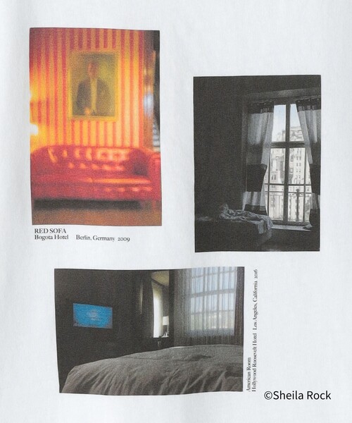 BEAUTY&YOUTH UNITED ARROWS（ビューティーアンドユースユナイテッドアローズ）の「【別注】＜Sheila Rock＞フォトプリント Tシャツ（Tシャツ/カットソー・レディース・ブラック/その他2/その他1・FREE）」の22枚目の写真