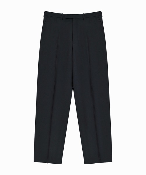 LAD MUSICIAN（ラッドミュージシャン）の「WIDE TAPERED SLACKS（スラックス・メンズ・ネイビー系/ブラック/ダークグリーン系・42/44/46）」の3枚目の写真