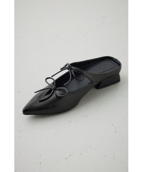 AZUL by moussy（アズールバイマウジー）の「リボンベルトポインテッドパンプス（パンプス・レディース・ブラック/シルバー・SMALL/MEDIUM/LARGE）」の10枚目の写真