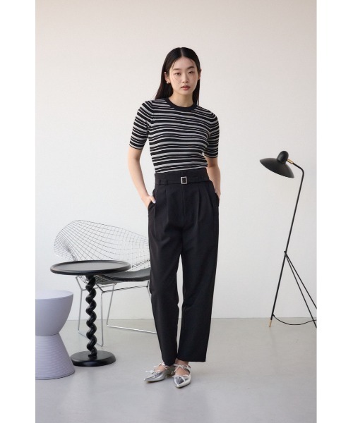 AZUL by moussy（アズールバイマウジー）の「リボンベルトポインテッドパンプス（パンプス・レディース・ブラック/シルバー・SMALL/MEDIUM/LARGE）」の21枚目の写真