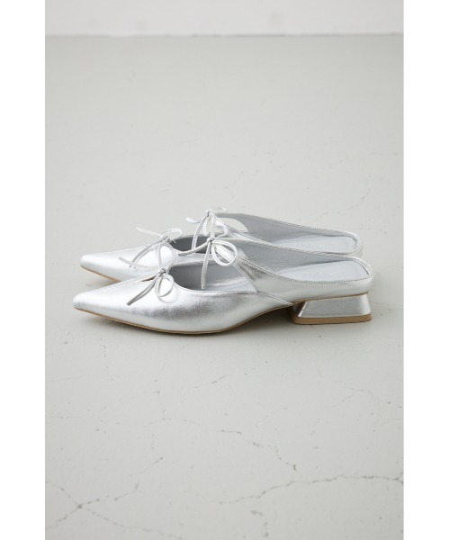 AZUL by moussy（アズールバイマウジー）の「リボンベルトポインテッドパンプス（パンプス・レディース・ブラック/シルバー・SMALL/MEDIUM/LARGE）」の22枚目の写真