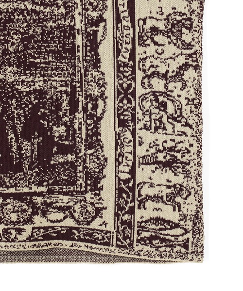 ROSE BUD(ローズバッド)の「(mici)HOROSCOPE JQ. KNIT VEST(ベスト・レディース・ブラック/バーガンディー・ONE SIZE)」の6枚目の写真