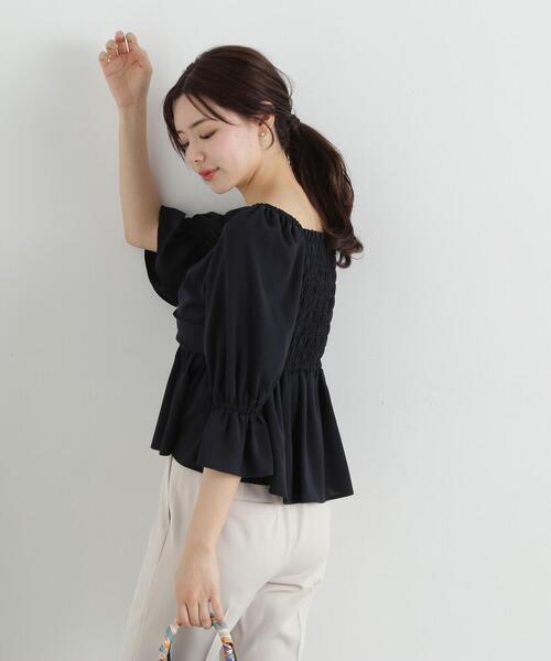 PROPORTION BODY DRESSING（プロポーションボディドレッシング）の「２ｗａｙフロントギャザーブラウス / 1215110405（シャツ/ブラウス・レディース・ピンク/ネイビー/カーキ・MEDIUM/SMALL）」の22枚目の写真