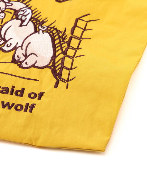 Ball&Chain（ボールアンドチェーン）の「Ball&Chain(ボールアンドチェーン) Three Little Pigs/Mサイズ（エコバッグ/サブバッグ・レディース・イエロー/ベージュ・F）」の8枚目の写真