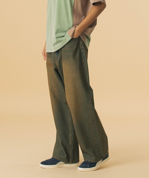 エクストララージ　XLARGE デニムパンツ BAGGY DENIM PANTS（デニムパンツ）｜XLARGE（エクストララージ