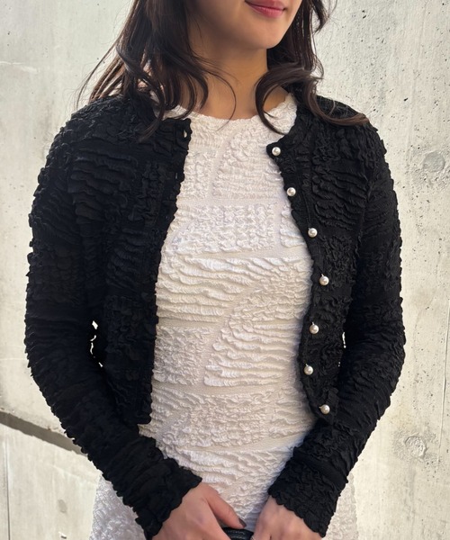 sheer swell boat cardigan（カーディガン/ボレロ）｜HONEY MI