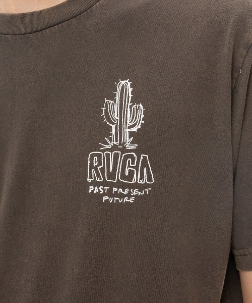 RVCA(ルーカ)の「RVCA メンズ DEATH VALLEY SS Tシャツ 【2025年春夏モデル】/ルーカバックプリント半袖Tシャツ(Tシャツ/カットソー・メンズ・ミント/ブラック系その他/オフホワイト・X-LARGE/LARGE/MEDIUM/SMALL)」の9枚目の写真