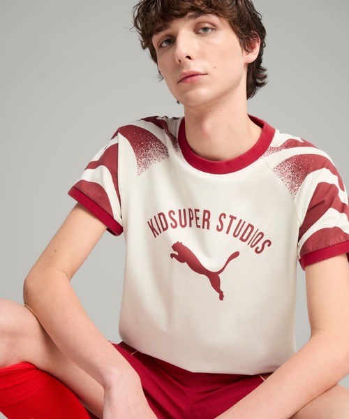 アーセナル Puma シャツ レッド/ホワイト PUMA - アーセナル プーマ サッカーシャツ ユニフォーム 企業 赤