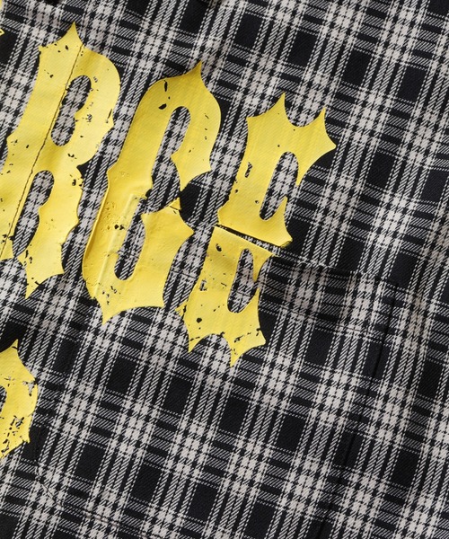 XLARGE（エクストララージ）の「PRINTED PLAID S/S SHIRT（シャツ/ブラウス・メンズ・オレンジ/ブラック/グリーン・XL/L/M/S）」の9枚目の写真