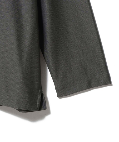 ESTNATION（エストネーション）の「ESTNATION / ECOポリ シャツカーディガン（カーディガン/ボレロ・メンズ・ネイビー/チャコールグレー・MEDIUM/LARGE）」の10枚目の写真