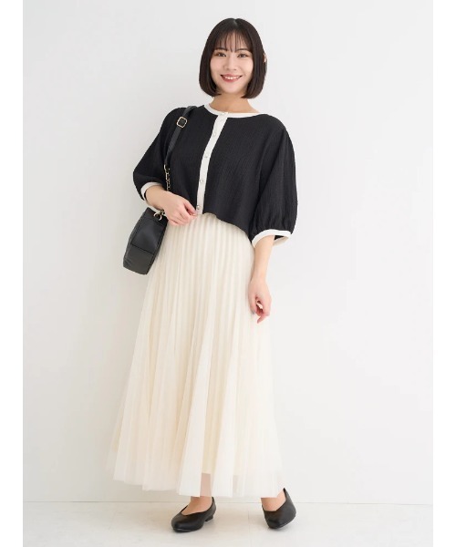 ACLENT♡カモフラ　キャミワンピ 2セット ニット×キャミワンピレイヤードセット ☆ セット ワンピース