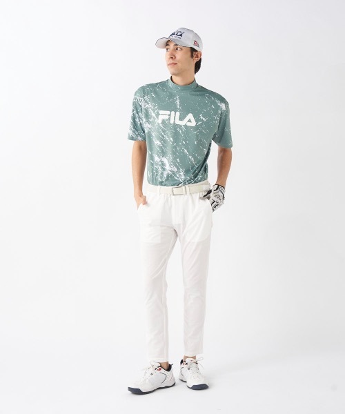 FILA GOLF(フィラゴルフ )の「【FILA GOLF/フィラゴルフ】ツイル9分丈テーパードパンツ 撥水 ゴルフ(その他パンツ・メンズ・ネイビー/ブラック/ベージュ/ホワイト・MEDIUM/LARGE/X-LARGE/XX-LARGE)」の10枚目の写真
