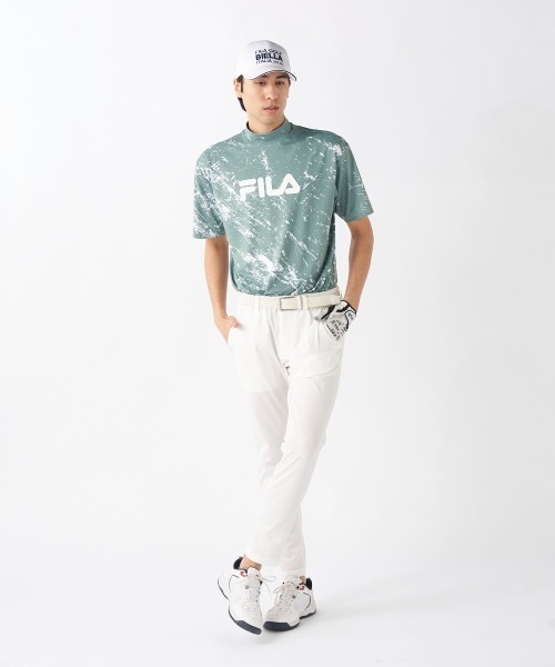 FILA GOLF(フィラゴルフ )の「【FILA GOLF/フィラゴルフ】ツイル9分丈テーパードパンツ 撥水 ゴルフ(その他パンツ・メンズ・ネイビー/ブラック/ベージュ/ホワイト・MEDIUM/LARGE/X-LARGE/XX-LARGE)」の9枚目の写真